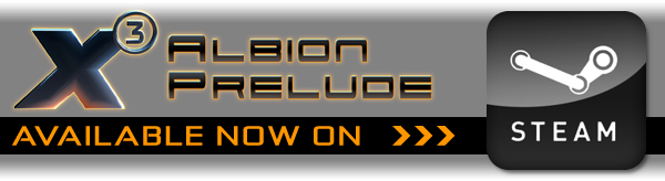 X3: Albion Prelude - Available on Steam NOW. Click here to order!